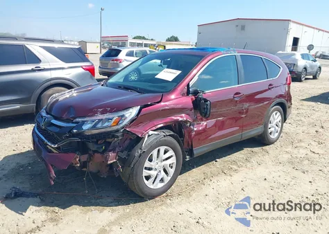 2015 Honda Cr-V Ex z USA, uszkodzony, nr VIN 2HKRM4H52FH606639